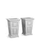 Mayne Wyndham 24in Tall Planter - White 2-Pack 7829-W - alternate 3